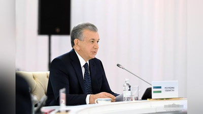 Изрображение 'Глава Узбекистана представил видение ключевых направлений укрепления партнёрства в СНГ'