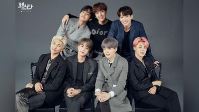 Изрображение 'Участники знаменитой K-pop группы BTS пойдут служить в армию'