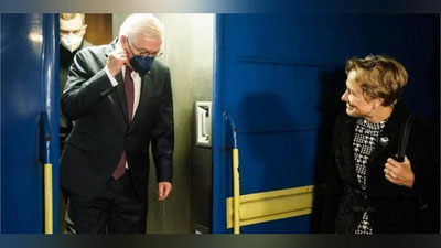 'Germaniya prezidenti urush boshlanganidan beri ilk bor Ukrainaga keldi'ning rasmi