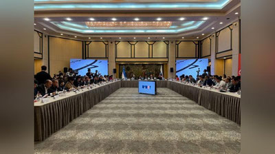 '"SO`Z" xalqaro forumi doirasida "Ma`no va mazmun" nomli ilmiy-amaliy anjumani bo`lib o`tdi'ning rasmi