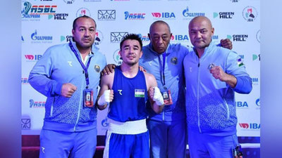 Изрображение 'Мужская сборная Узбекистана по боксу заняла первое место по числу наград на чемпионате Азии'