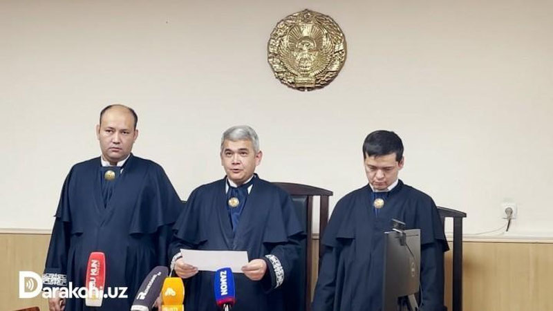 '"Ўлиб қолишдан қўрқдим..." Тошкентда пичоқлашган талабаларга суд ҳукми ўқилди (видео)'ning rasmi