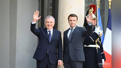 'Makron O`zbekistonga kelishni rejalashtirmoqda'ning rasmi