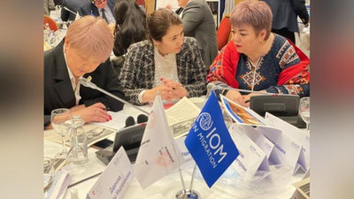 'Qozog`istonda o`tkazilganmehnat migrasiyasiga oid tadbirda Milliy markaz vakili ishtirok etdi'ning rasmi