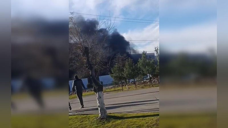 'Toshkentdagi korxonalarning birida yong`in sodir bo`ldi'ning rasmi