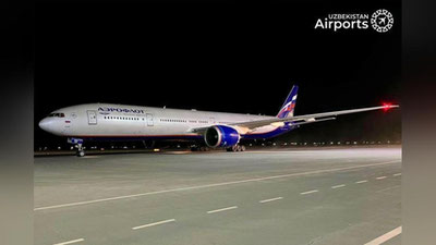 Изрображение 'Рейс "Москва — Гоа" вынужденно сел в Ургенче из-за буйного пассажира'