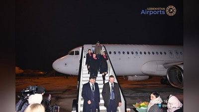 Изрображение 'Два Airbus A320 стали первыми самолетами новой авиакомпании в Узбекистане'