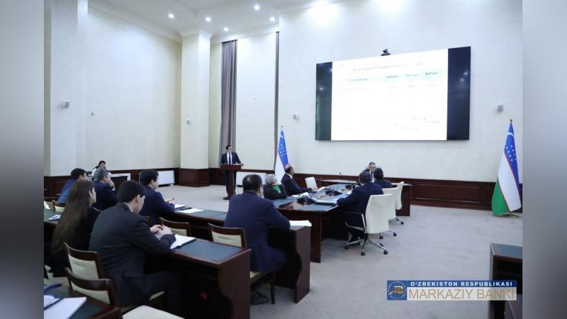 Изрображение 'Центробанк Узбекистана снизил основную ставку на 1 процентный пункт'