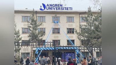 'Zamonaviy sharoit, so`nggi texnologiya va etuk kadrlar. Xalq banki tomonidan ikkita oliy ta`lim muassasasiga press-tur tashkil etildi'ning rasmi