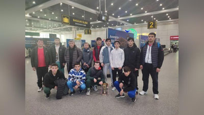 Изрображение 'Узбекские спортсмены, оказавшиеся в эпицентре землетрясения в Турции, вернулись в Ташкент'