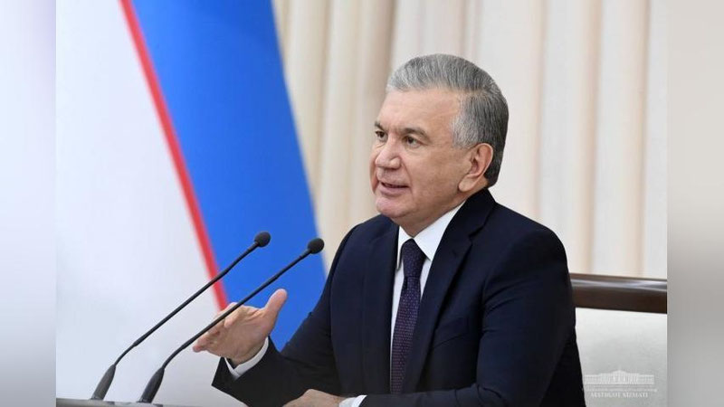 'Prezident Jizzaxda 3 ta yangi korxonani ishga tushirdi'ning rasmi