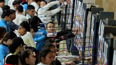 Изрображение 'В Навои проходит чемпионат Узбекистана по стрельбе из лука (фото)'