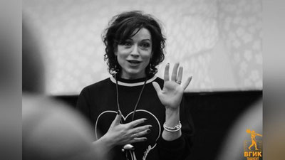 Изрображение 'Алёна Хмельницкая дала мастер-класс в Ташкентском филиале ВГИК'