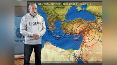 Изрображение 'Сейсмолог из Нидерландов, предсказавший землетрясение в Турции, сделал страшный прогноз'