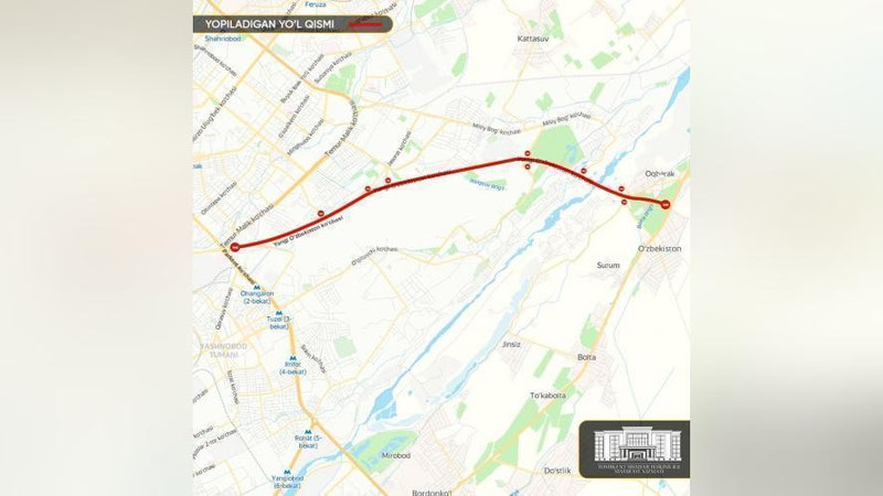 '2 aprel kuni Toshkentda ayrim ko`chalarda avtotransport vositalarining harakat cheklanadi'ning rasmi
