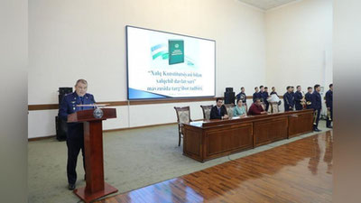 'Xalq konstitusiyasi bilan xalqchil davlat sari'ning rasmi