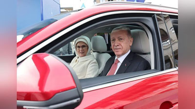 Изрображение 'Эрдоган пообещал подарить главе Узбекистана электромобиль турецкого производства'