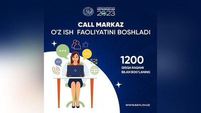 'Марказий сайлов комиссияси Call-маркази ишга туширилди'ning rasmi