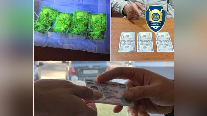 'Farg`onada bo`lg`usi haydovchiga "prava"ni sotmoqchi bo`lgan avtomaktab xodimi qo`lga tushdi'ning rasmi