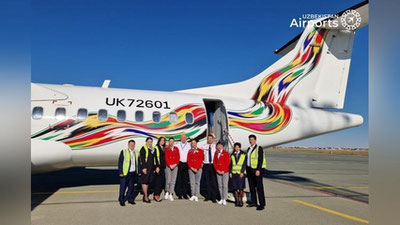 Изрображение 'Новая авиакомпания Silk Avia получила сертификат и начала технические полеты'