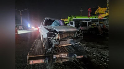 Изрображение 'На Юнусабаде произошло ДТП с участием трех автомобилей'