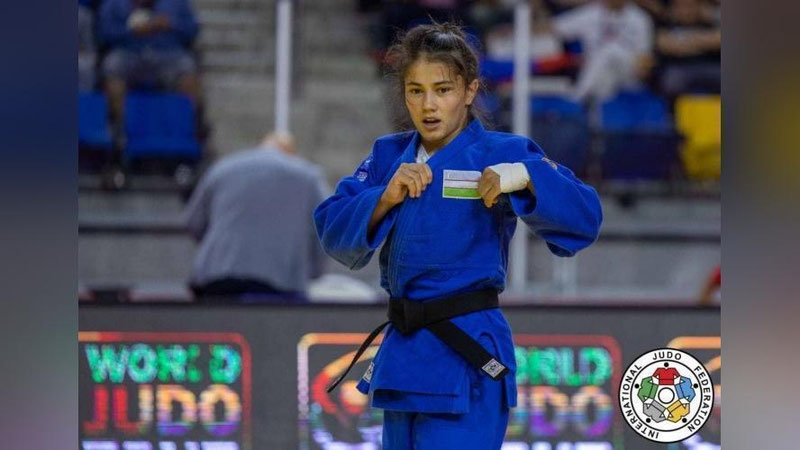 Изрображение 'Диёра Келдиёрова завоевала серебряную награду чемпионата мира по дзюдо'