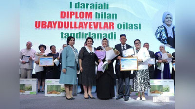 Изрображение 'Семья Убайдуллаевых из Шайхантахура стала самой образцовой семьей в Ташкенте'