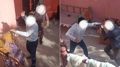 'Shahrisabzda hokimlik xodimi va uning otasi qo`shni xonadonga pichoq bilan bostirib kirgani uchun qamaldi (vide)'ning rasmi