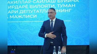 'Sirdaryo viloyati hokimi senator bo`ldi'ning rasmi