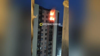 Изрображение 'В новостройке в махалле "Янги Дархон" в Янгихаётском районе произошло новое ЧП (видео)'