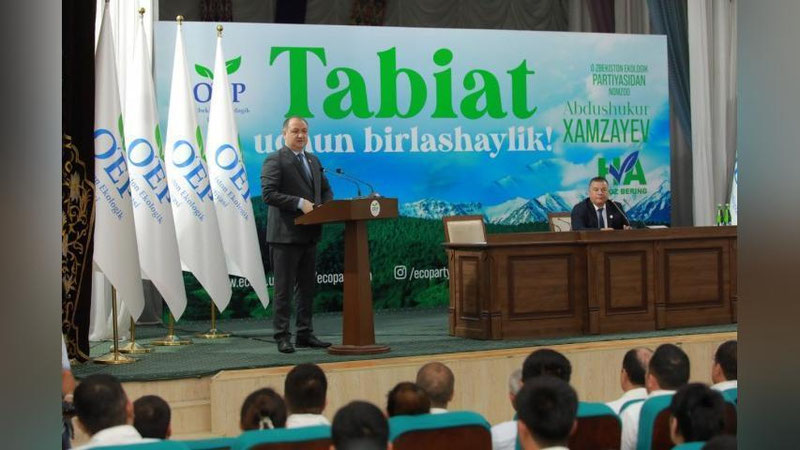 'Asosiy maqsadimiz barcha sohalarini “yashil” iqtisodiyot tamoyillari asosida rivojlantirishdir'ning rasmi