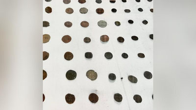 Изрображение 'Старинные редкие монеты найдены в Наманганской области'