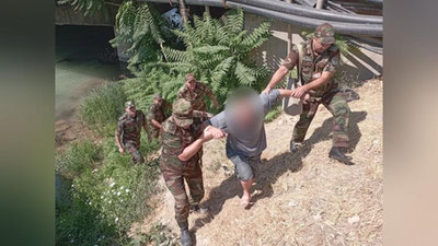 Изрображение 'В Ташкенте мужчина решил поплавать в канале в пьяном состоянии: история от МЧС'