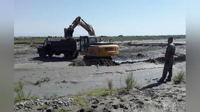 Изрображение 'В Минэкологии разъяснили положения Указа о моратории на добычу песка и гравия в руслах рек'