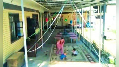 Изрображение 'Воспитательницу детсада в Янгиюле, ударившую двух мальчиков, уволили (видео)'