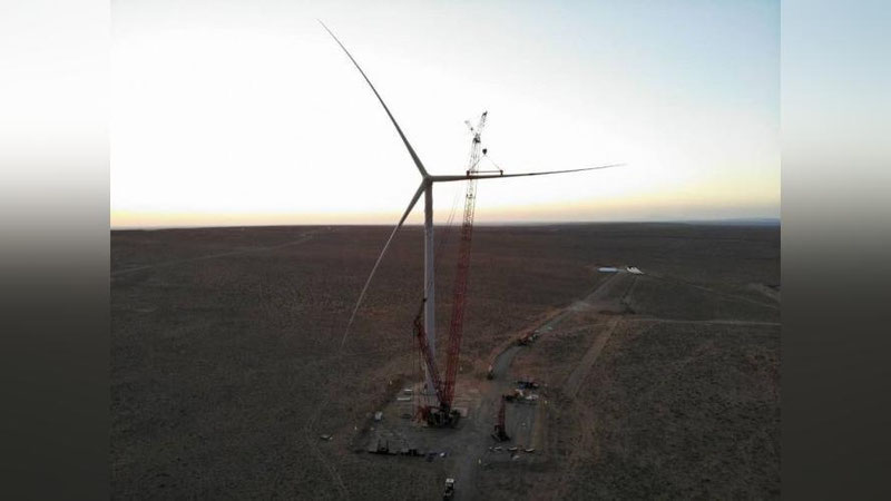 'Buxoroda birinchi yirik quvvatli shamol turbinasi o`rnatildi'ning rasmi