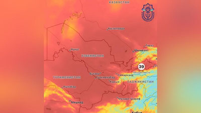Изрображение 'Поезда в Узбекистане сбавили ход из-за сильной жары'