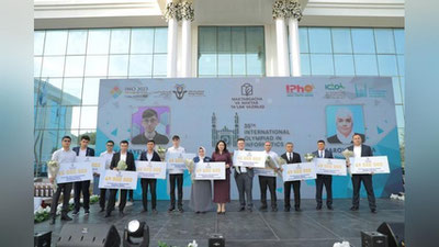 'Xalqaro fan olimpiadalari g`oliblari taqdirlandi'ning rasmi