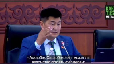 'Қирғизистонда депутат вазир билан тортишди (видео)'ning rasmi