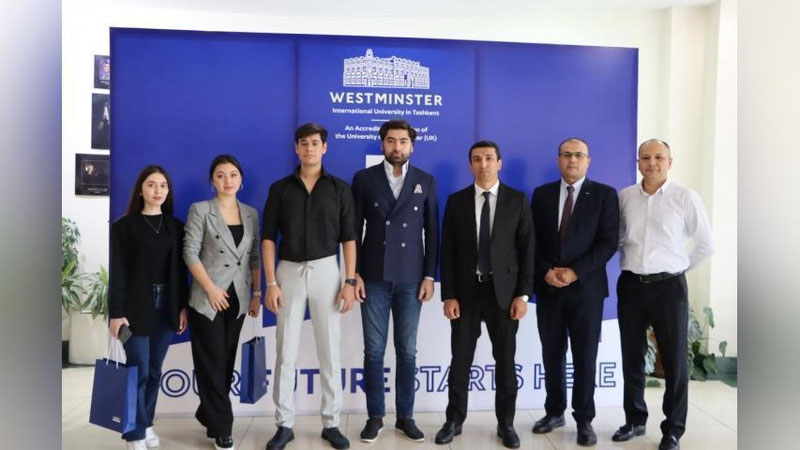 '“UzAuto Motors” АЖ Тошкент Халқаро Вестминстер университет билан ёш кадрларни корхонага жалб этиш масаласини муҳокама қилди'ning rasmi