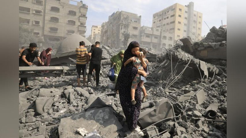 'Ҳамаснинг Исроилга қилган ҳужуми оқибатида икки томондан ҳалок бўлганлар 1600 нафардан ошди'ning rasmi