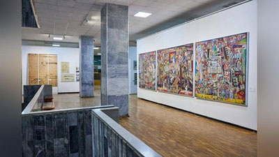 Изрображение 'Выставочный проект Tashkent Modernism.Index открылся в Государственном музее искусств (видео)'