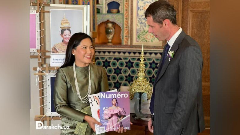 'Таиланд Қироличаси Ипакчилик департаменти вакили Ўзбекистонга келди'ning rasmi