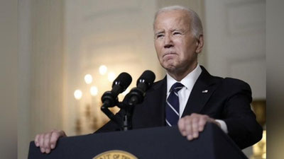 '"АҚШ ўзига фойда келтирадиган яхшироқ келажак сари ҳаракат қилмоқда". Байден Америка халқига Украина ва Исроилни қўллаб-қувватлаш ҳақида мурожаат қилди'ning rasmi