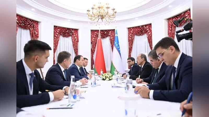 'Ўзбекистон Бош вазири Абдулла Арипов Бишкекда беларуслик ҳамкасби билан учрашди'ning rasmi