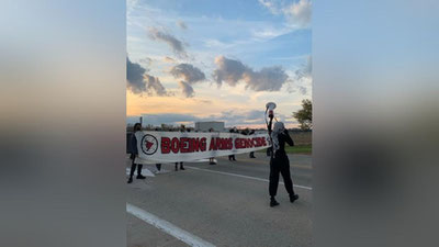 'AQShdagi Boeing  zavodi G`azodagi urushni to`xtatish talabi bilan bloklandi'ning rasmi