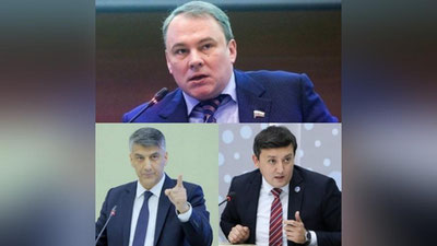 '"O`zbekistonliklarning pulini taqsimlash sizning vakolatingizga kirmaydi". "O`zingiz ishlashni o`rganing." O`zbek deputatlari rus mulozimiga javob qaytardi'ning rasmi