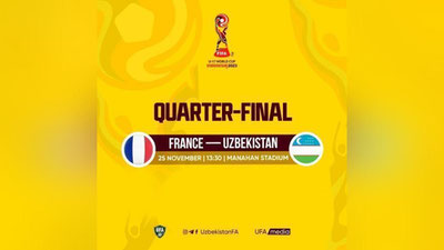 Изрображение 'Стал известен соперник сборной Узбекистана U-17 по футболу в четвертьфинале ЧМ'