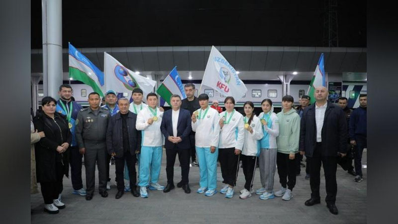 'Kurash bo`yicha jahon chempionatida o`zbekistonliklar umum jamoa hisobida 1-o`rinni egalladi'ning rasmi