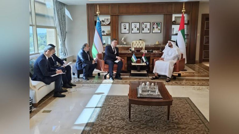 'O`zbekiston va BAA IIVlari haydovchilik guvohnomalarini o`zaro tan olish bo`yicha kelishib oldi'ning rasmi